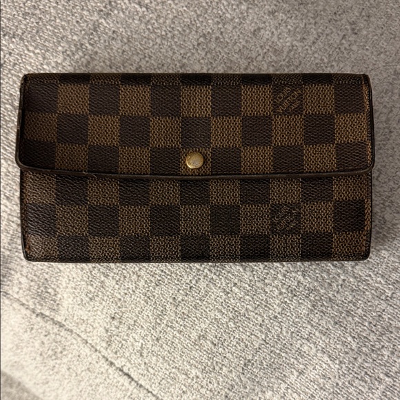 Louis Vuitton Handbags - Louis Vuitton Brown Checkered Wallet
